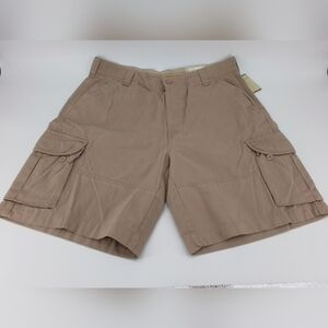 Nwt Classic HERITAGE CHINO Men's Y2K Fatigue Cargo Shorts - SZ 42 W KHAKI Desert